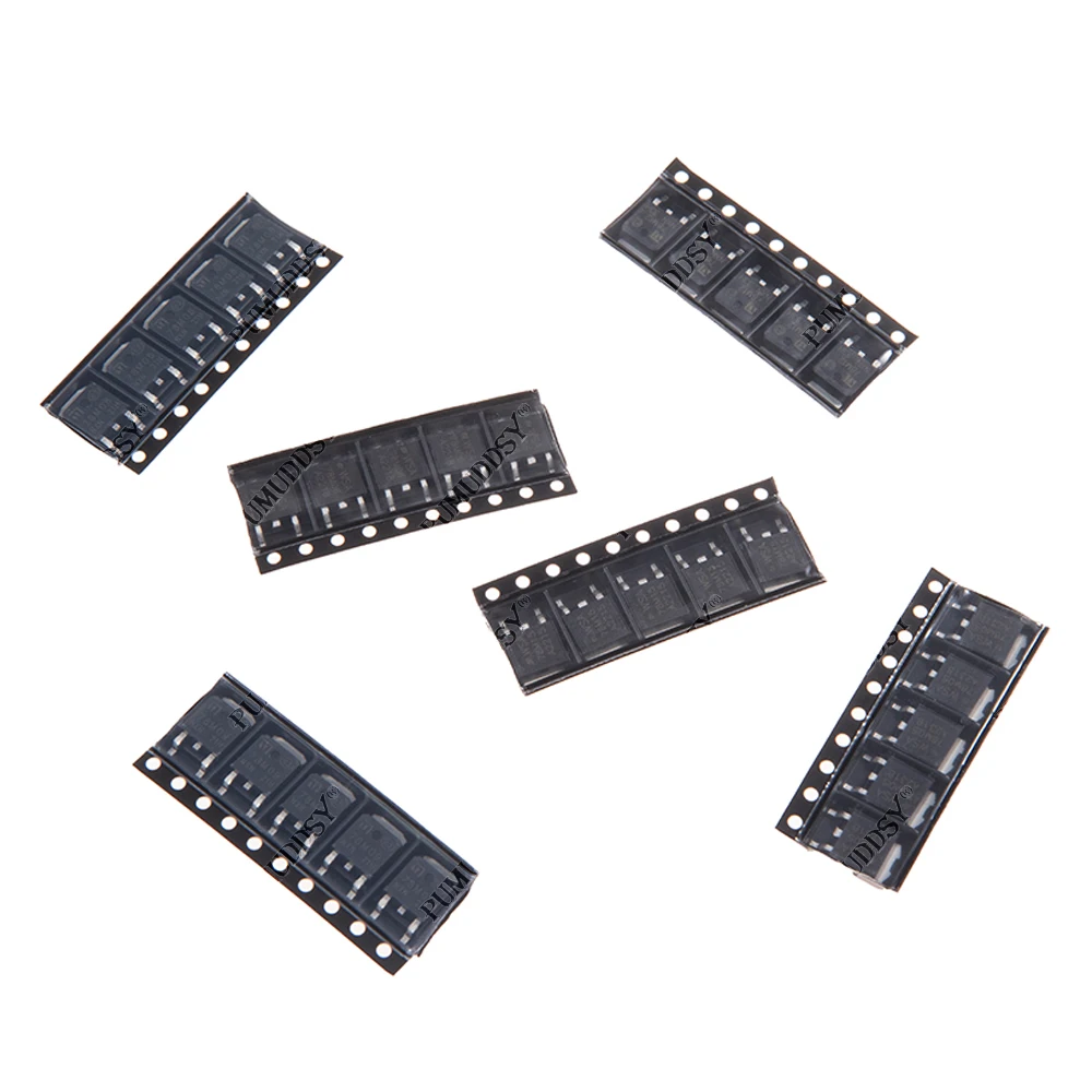 6 tipos * 5 uds = 30 Uds TO-252 Kit de transistores pumuddsy 78M05 78M06 78M08 78M09 78M12 78M15 cada 5 uds - imagen 5