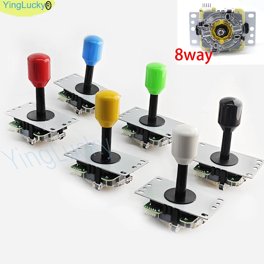 Joystick sanwa Arcade 4/8, varilla larga con cabeza NOBI, palo de bala, bola superior para consola de juegos retro, juego de monedas Arcade Neo Geo, 1 ud. - imagen 2