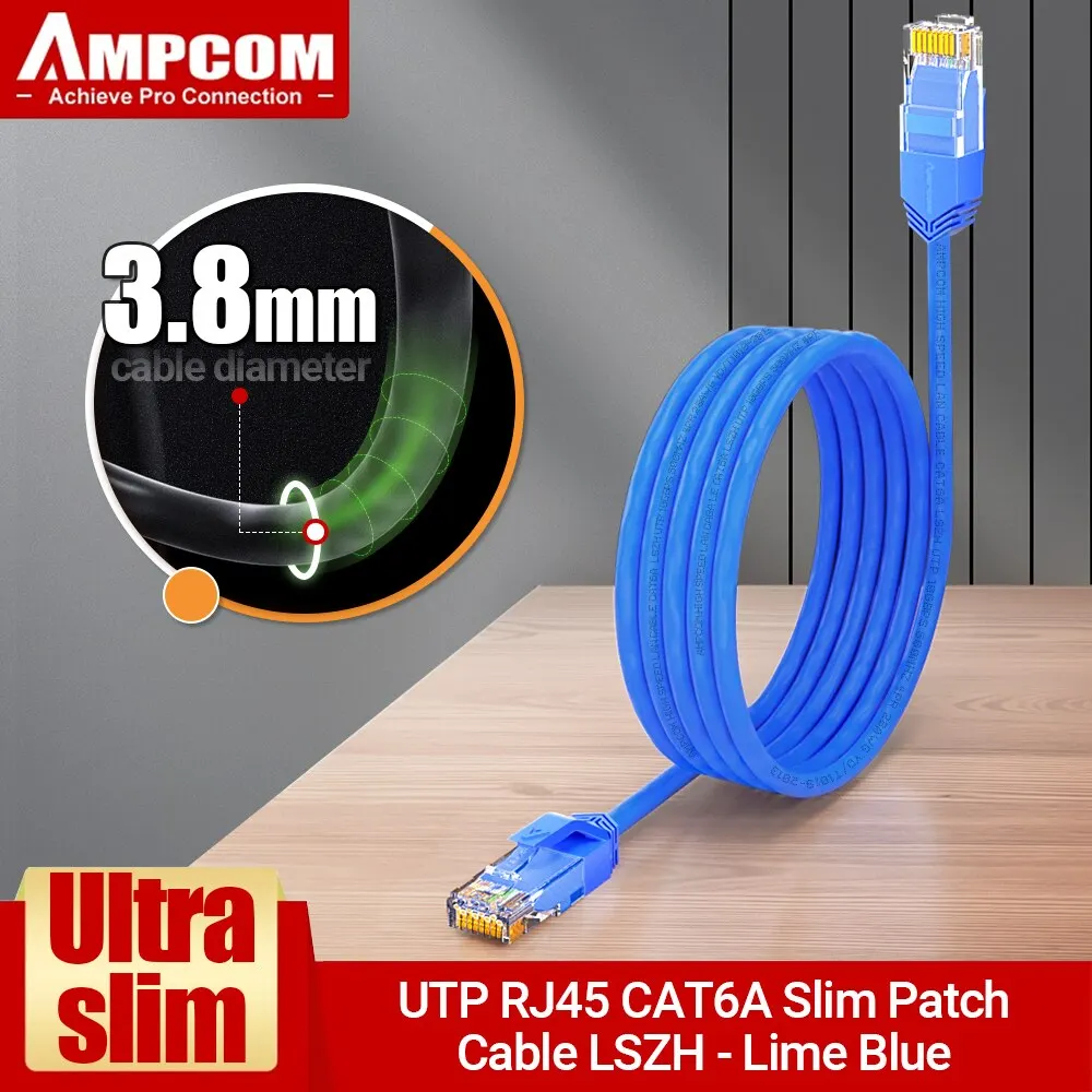 Cat6a Blue