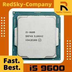 Procesador de CPU Core i5 9600 3,1 GHz, 6 núcleos, 6 hilos, LGA 1151