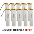 4025100-1000mAh 10PC
