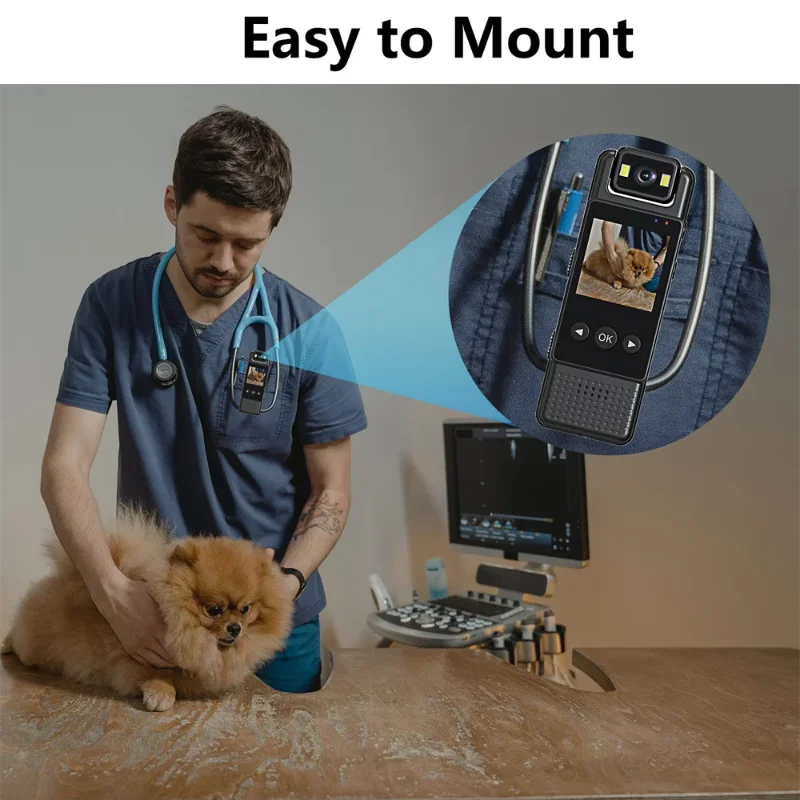 L12 Wifi HD Mini cámara desgastada policía cuerpo usado cámara visión nocturna DVR videocámara en miniatura grabadora de vídeo Digital portátil - imagen 5