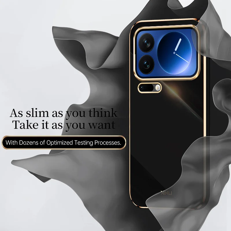 Para Xiaomi17 Pro funda para Xiaomi 17 Pro funda protectora de cámara antihuellas de TPU suave de alta calidad - imagen 3