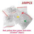 100pcs 5 colors