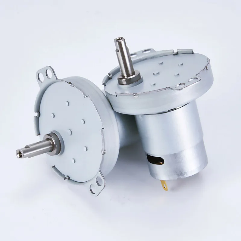 JS50 Micro Reduction DC Motor DC12-24V Deceleration Gear Motors 12000 rpm 5A For Pet Feeder Oil Valve