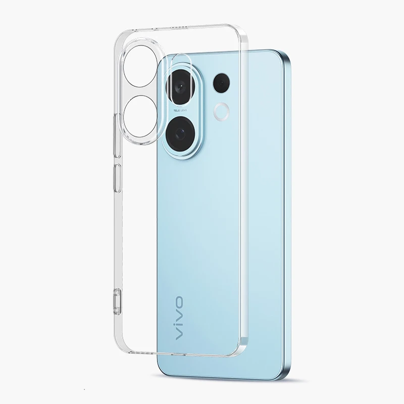 Funda suave de silicona ultrafina para Vivo X200 FE X200S X100 X100S Pro Mini carcasa trasera transparente Ultra transparente X 200 100S Pro