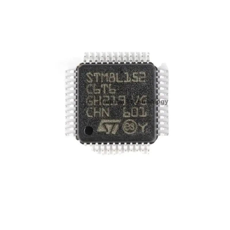 Microcontroladores Flash de 8 bits, STM8L152C6T6, LQFP-48, 16MHz/32KB, MCUs, originales, nuevos