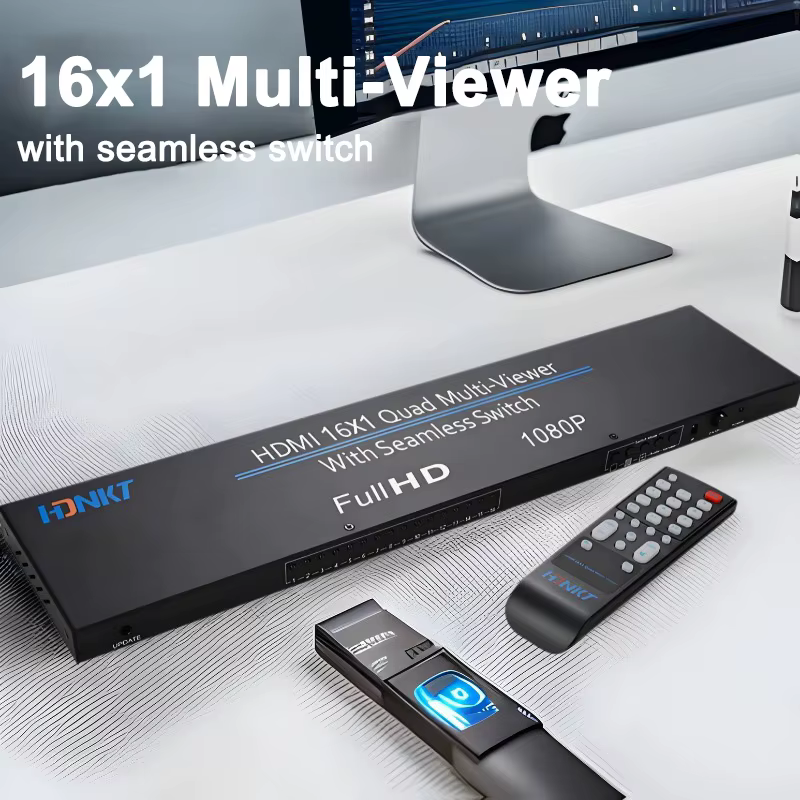 Divisor HDMI 1080p 4 puertos – Switch multivisualizador PS4/PS5/PC/TV - imagen 5