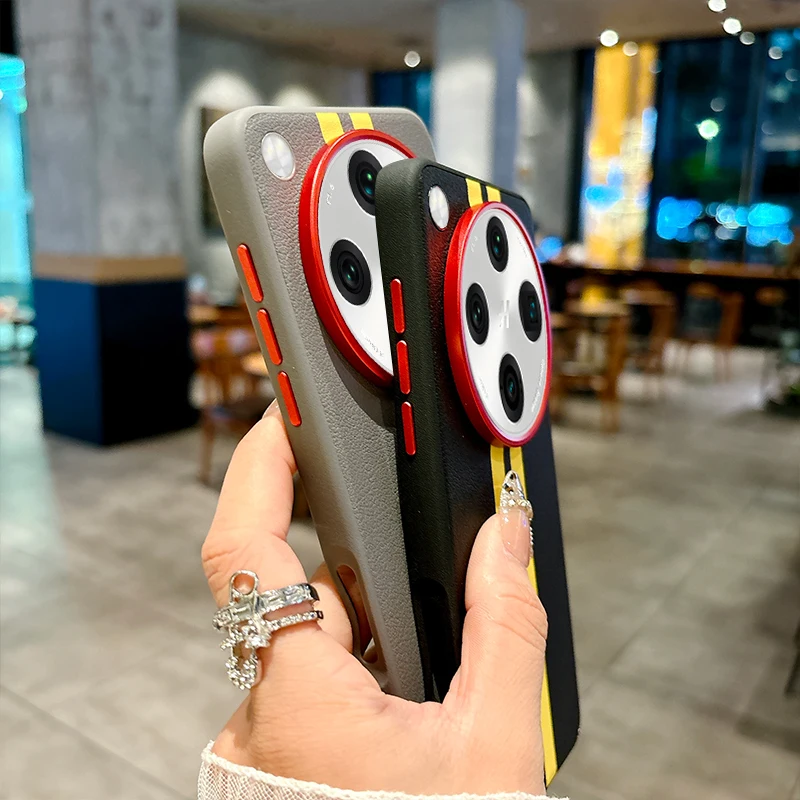 Funda para OPPO Find X8 Ultra X8S +, cubierta anticaída de protección de cuero con pista creativa de lujo para OPPO Find X8 Pro, parachoques a prueba de golpes - imagen 4