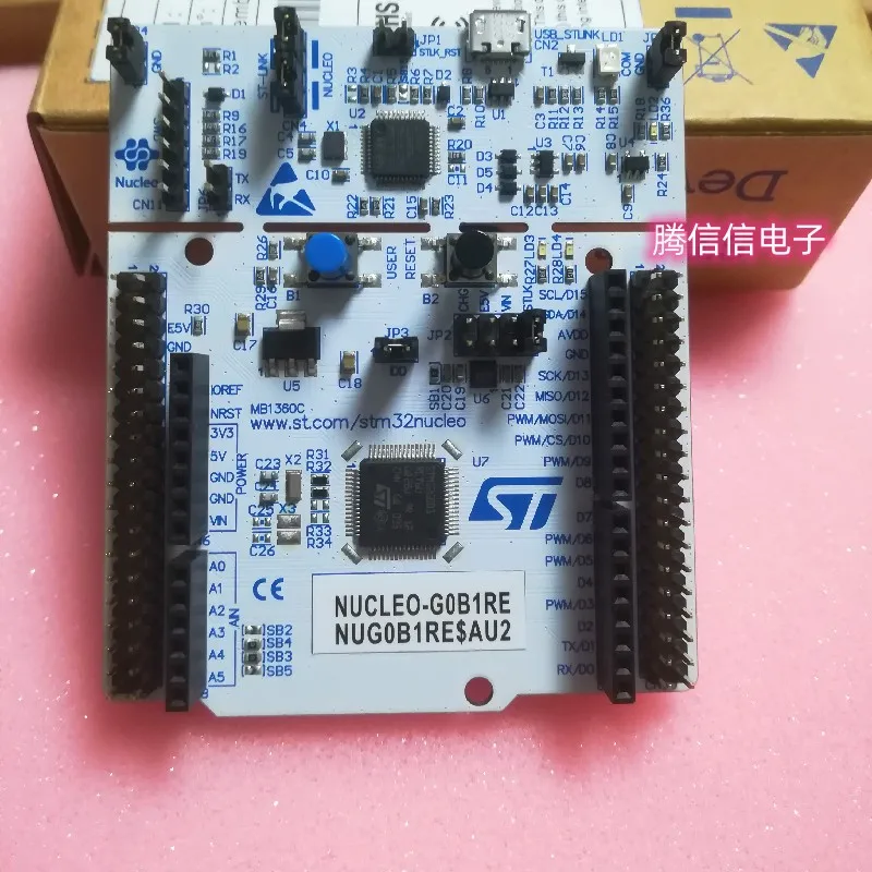 Placa de desarrollo Spot NUCLEO-G0B1RE STM32 Nucleo-64 con MCU STM32G0B1RE