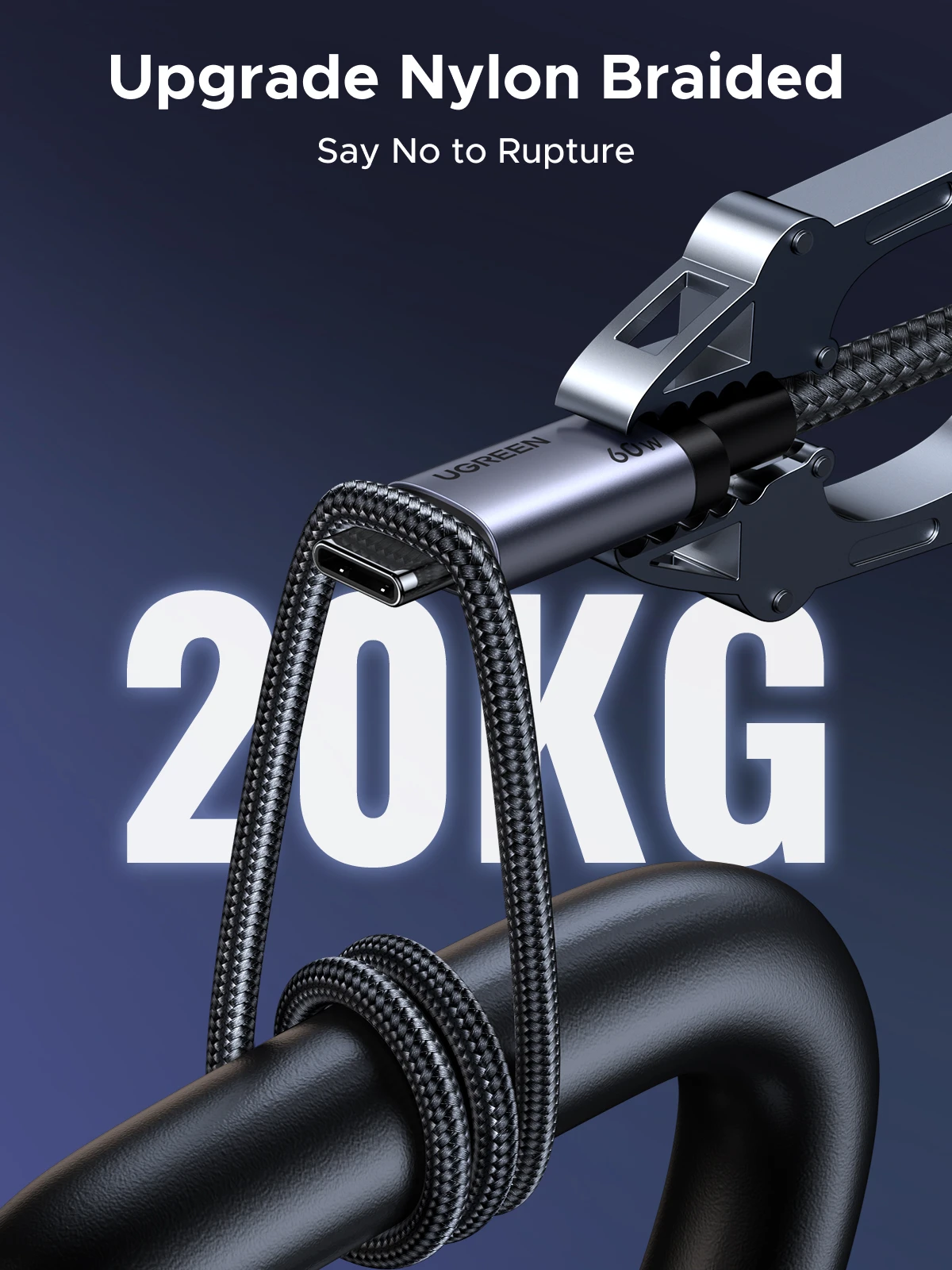 Cable UGREEN USB-C Carga Rápida 100W - imagen 4
