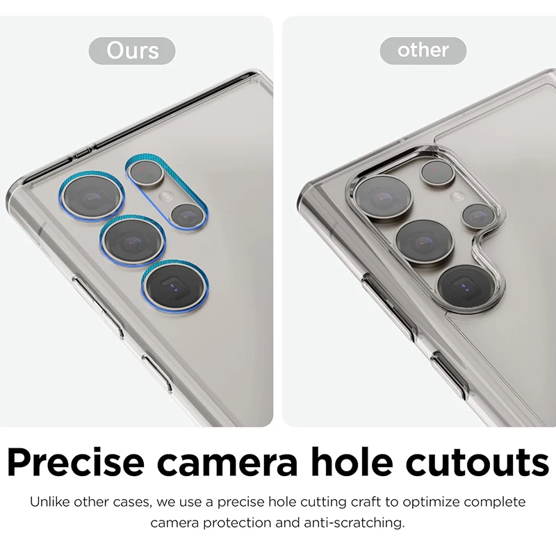 Funda de TPU suave de silicona transparente ultrafina para Samsung Galaxy S25 Ultra S24 S23 S21 S20 FE S22 Ultra Plus, funda de parachoques - imagen 3