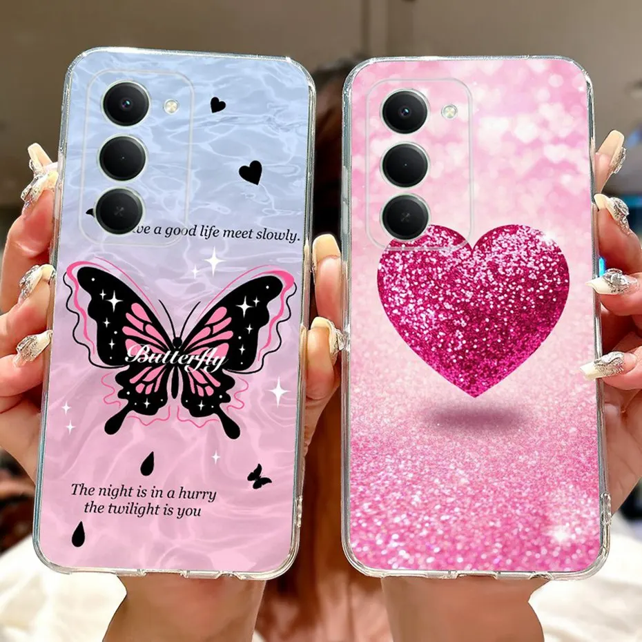 Funda de teléfono con pintura bonita para Xiaomi Redmi 15 5G Note 15R, fundas de silicona suave TPU para Redmi Note15R Redmi15 5G, parachoques
