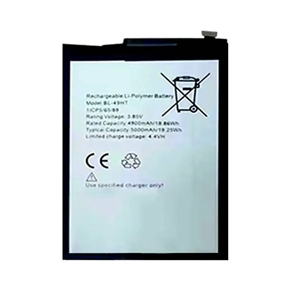 Batería segura para teléfono móvil BL-49HT 5000Mah duradera para Tecno Spark 6 Camon 16 Pro - imagen 2