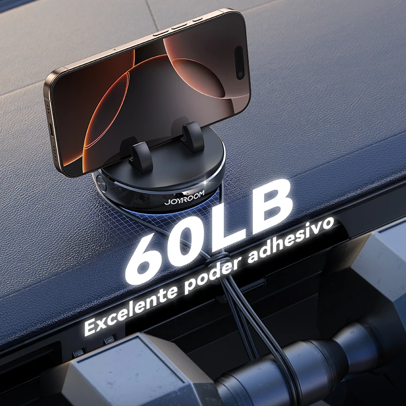 Joyroom-soporte para salpicadero de coche, soporte de navegación para coche con una sola mano para teléfonos de 4,7-7 pulgadas 360 °   Rotación JR-ZS330 - imagen 5