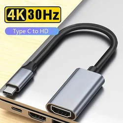 Adaptador USB-C a HDMI 4K 60 Hz para portátil y TV