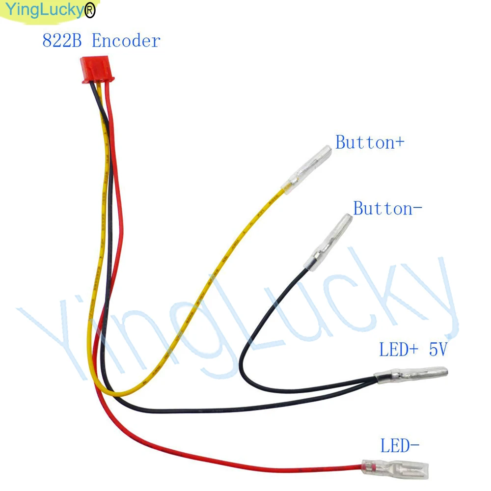 Cable de luz de botón ArcadeLED, 10 piezas, interfaz de 3 pines, 2,8mm, 6,3mm, cable de puerto de terminal, cable de botón LED - imagen 4