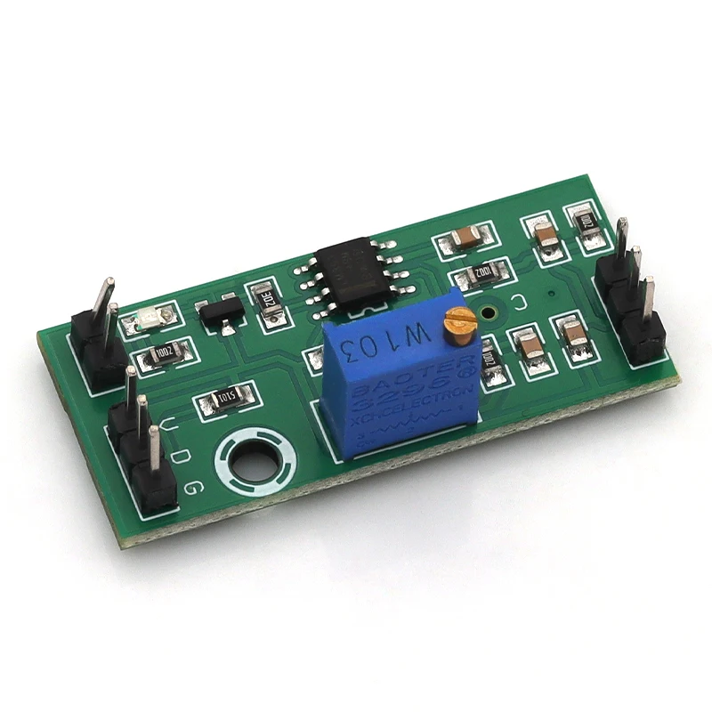 Módulo comparador de voltaje LM393 3,5-24V Control de comparador analógico de salida de alto nivel con indicador LED - imagen 5