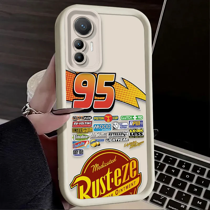 Funda para Xiaomi Poco X7 X6 X5 X3 NFC F7 F6 F5 F3 M7 M6 Pro 4G 5G Mi 12 11 Lite NE 5G 13T 12T 11T 14T Pro Cars Lightning McQueen - imagen 4