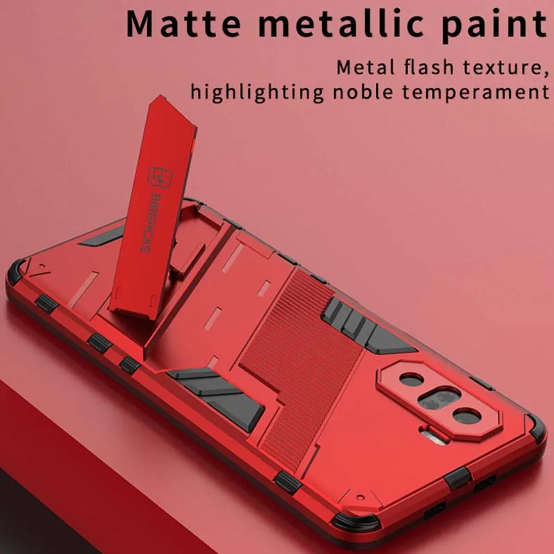 Funda a prueba de golpes para Xiaomi Redmi Note 7 9 10 Pro 9A 9C 9T 9S 10S Mi 11 Lite 10T POCO X3 NFC M3 F3 F2 Pro Armor funda trasera para teléfono - imagen 5