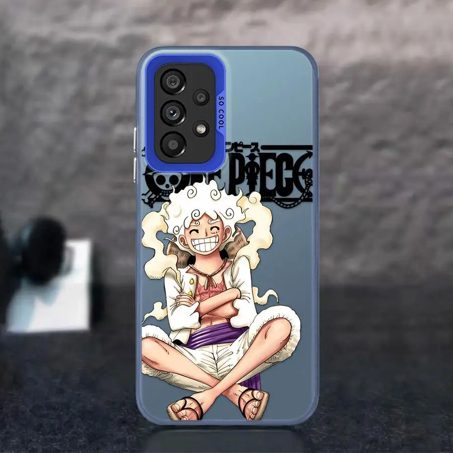 Funda de teléfono para Samsung Galaxy A36 A33 A25 A34 A26 A23 A53 A24 A32 A73 A22 A52 funda suave Anime piezas - imagen 3