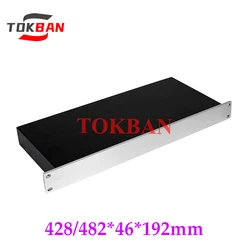 Tokban Audio Chasis Estándar 1U 19 pulgadas Rack Industrial Aluminio
