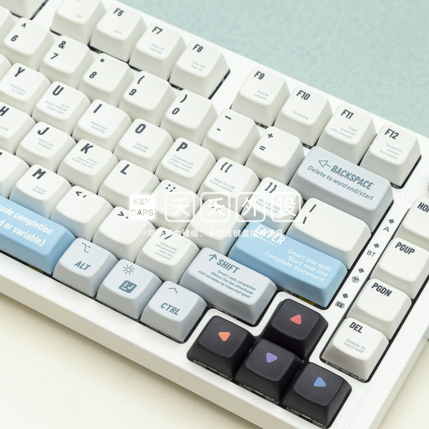 Teclas programadoras de 143 teclas, perfil MDA, PBT, sublimación, Teclado mecánico para interruptor MX, GK61, 67, 75, 84, 87, 980 - imagen 5