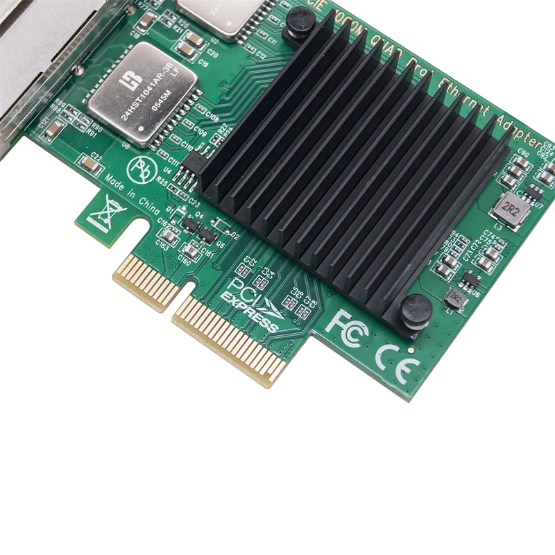 PCI Express X4 a Quad RJ45 NIC 10/100/1000Mb Gigabit Ethernet tarjeta Lan tarjeta de red de 4 puertos para PC de escritorio I350-T4V2 I350AM4 Chip - imagen 4