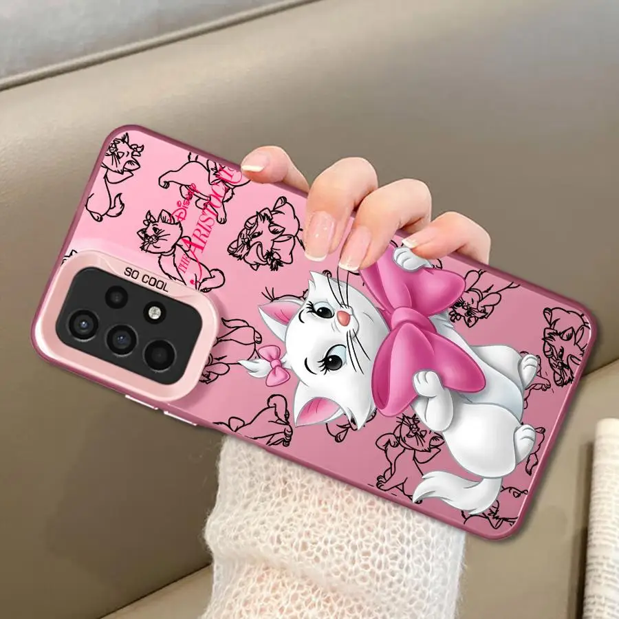 Funda de teléfono Disney Mary Cat para Samsung Galaxy A12 A13 A14 A23 A32 4G 5G A22 A33 A34 A35 5G A24 4G - imagen 2