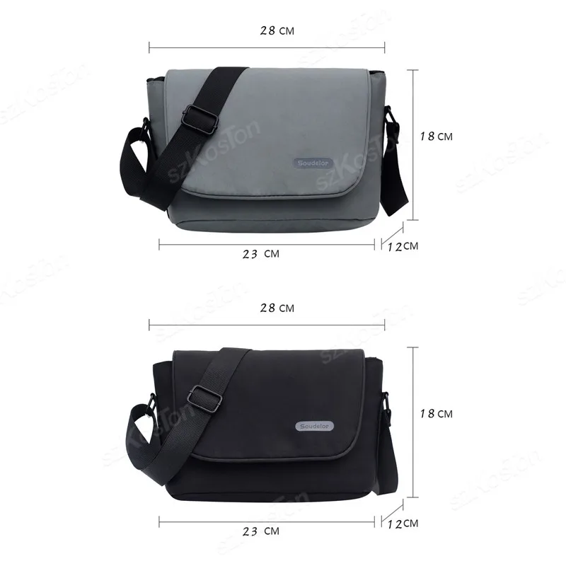 Bolso de hombro versátil para cámara, bolsa de mensajero de viaje para fotografía, accesorios portátiles, bolsa de viaje DSLR para Sony Canon - imagen 3