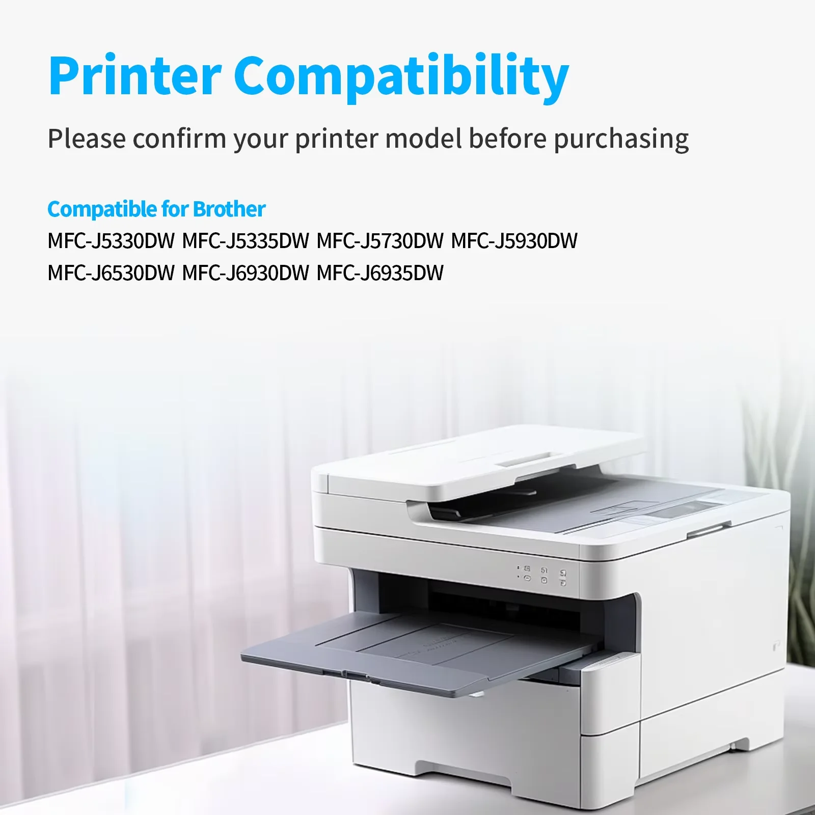 Cartucho de tinta LC3219XL Compatible con impresora Brother LC3219 XL LC3217 LC3219 MFC-J5330DW J5335DW J5730DW J6530DW J6930DW J6935 - imagen 2