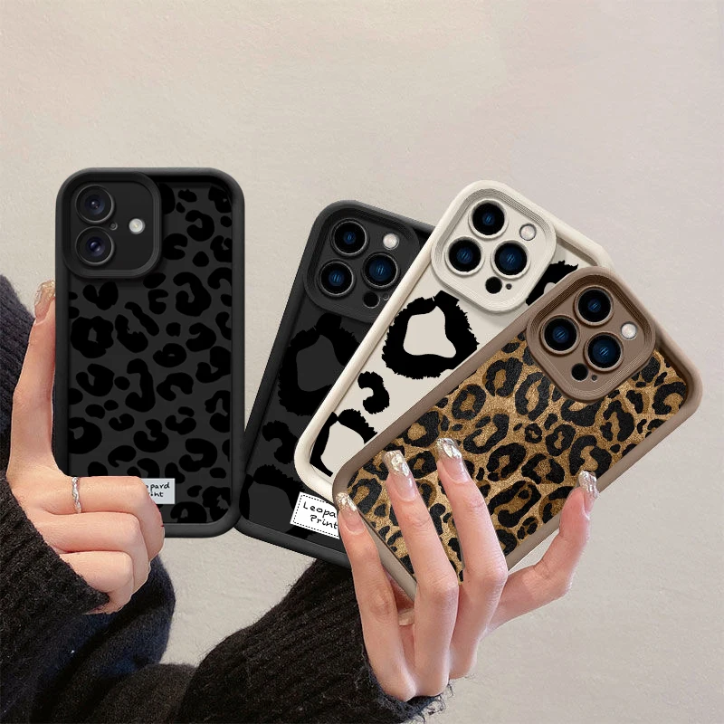 Funda Retro de moda con estampado de leopardo para Oneplus NORD CE 2 3 4 Lite 5G One Plus 12 12R 11 11R 10R 8T, funda de teléfono de TPU multistep - imagen 2
