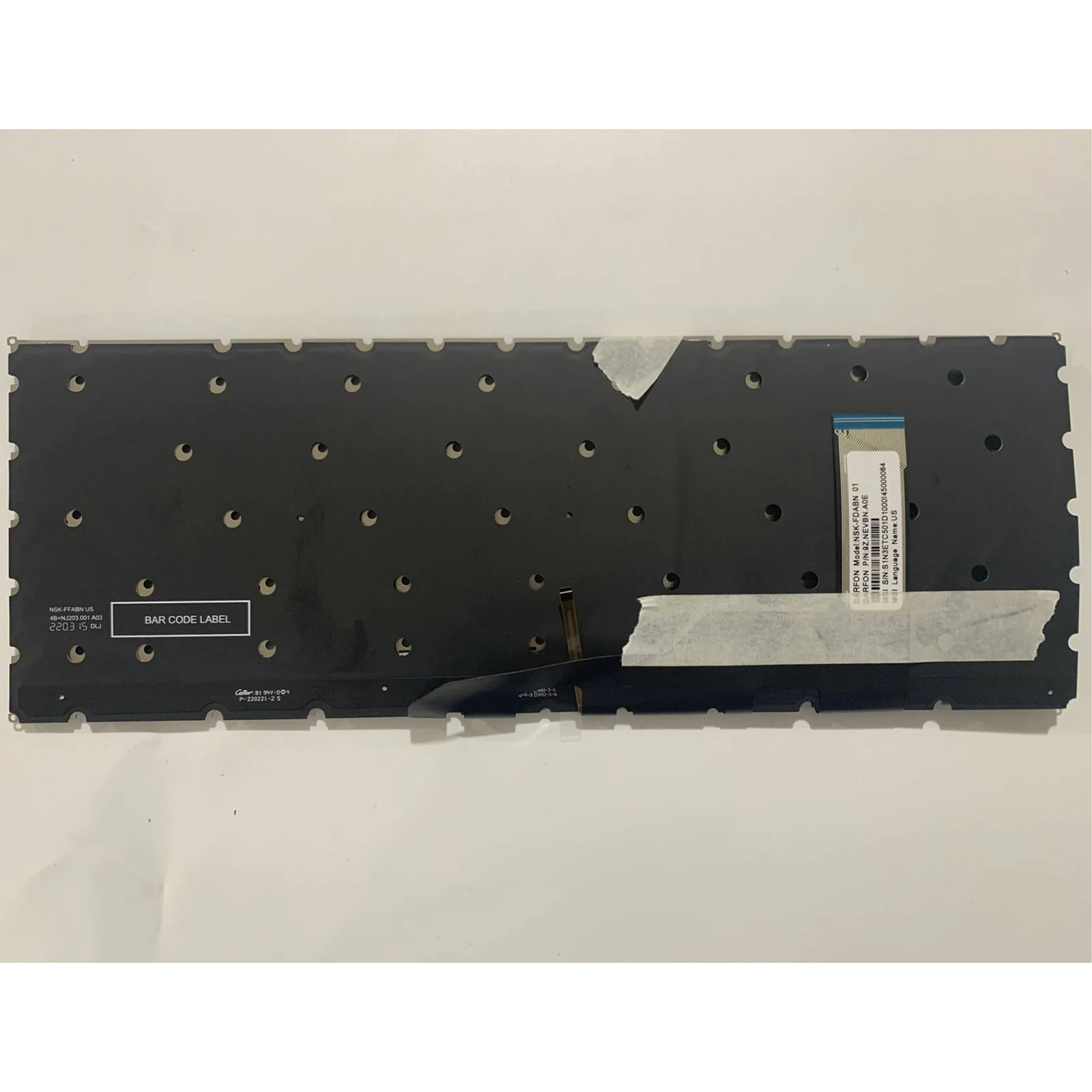 US RU para teclado MSI MS-14C1-14C2 Prestige 14 A10SC A10RB A10RAS A10RBS - imagen 4