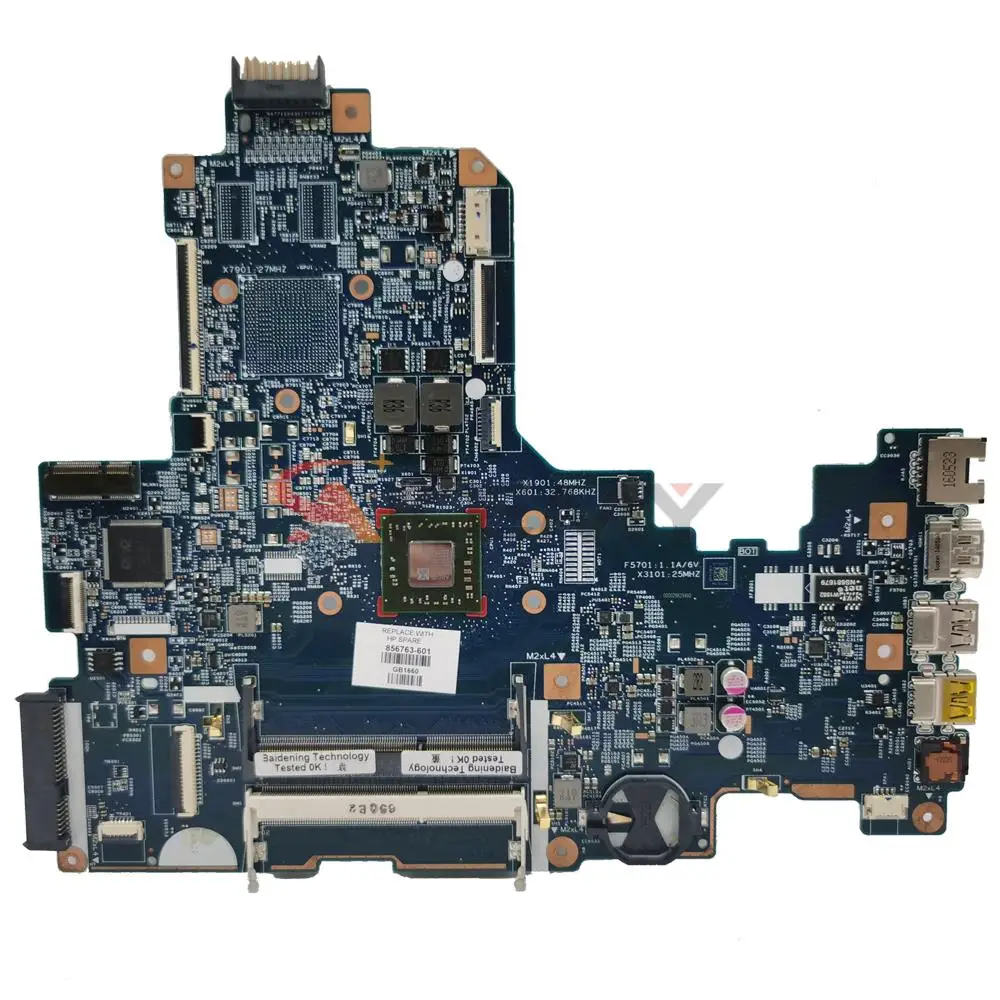 Para HP Pavillion 17-Y placa base de computadora portátil 15286-1 856764-601 AM7310 placa base de computadora portátil 17Z-Y probado OK - imagen 2