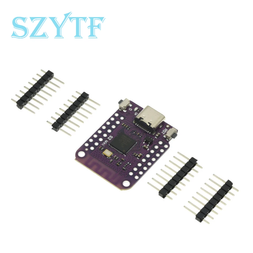 Placa IOT Mini V1.0.0 ESP32 S2, WIFI, ESP32-S2FN4R2, 4MB, FLASH, 2MB, PSRAM, Compatible con Arduino MicroPython - imagen 2