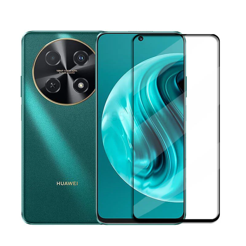 Cubierta completa de vidrio para Huawei Nova 12i, vidrio templado Nova 12i, Protector de pantalla, película protectora para lente de cámara de teléfono, Huawei Nova 12i - imagen 3