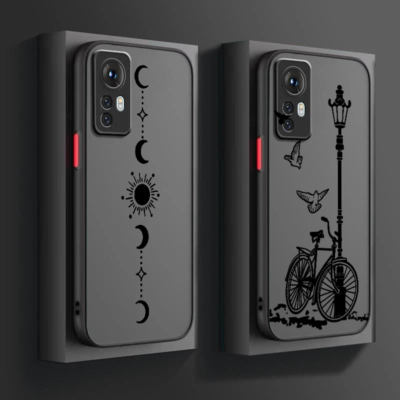Lámpara de calle translúcida esmerilada para bicicleta, para Xiaomi Mi 13, 12, 12T, 11T, 11, 11i, 10T, 10, 9T, Pro Lite, Ultra 5G, mate - imagen 2