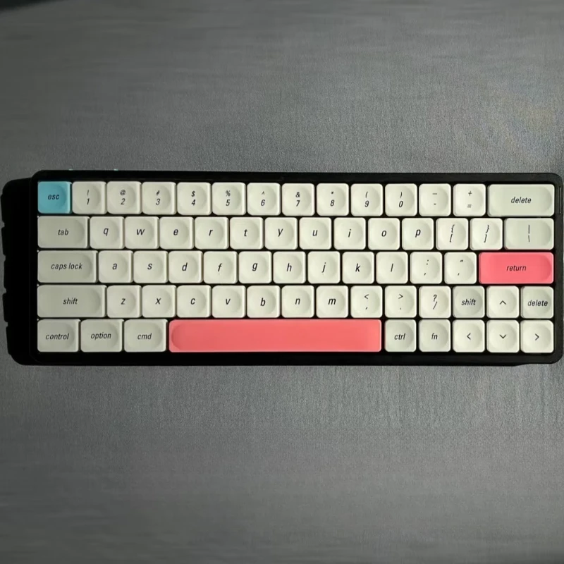Juego de teclas con tema de estilo Retro LCK, sublimación PBT personalizada, teclas de teclado de perfil bajo para accesorios de teclado de juego mecánico - imagen 5