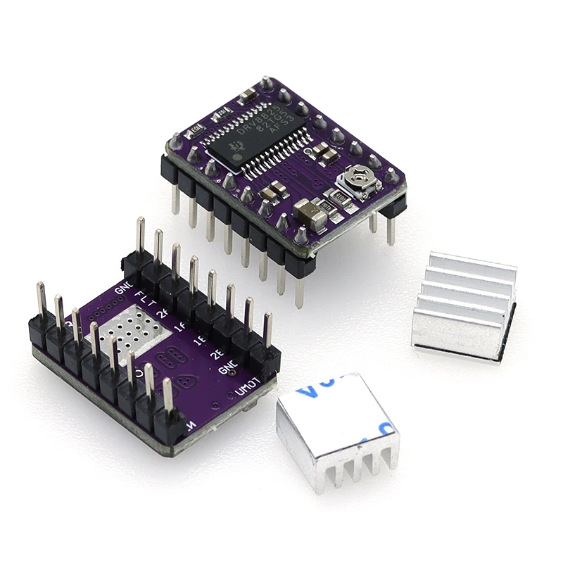 Piezas de impresora 3D A4988 DRV8825, controlador de Motor paso a paso con disipador de calor para placa SKR V1.3 1,4 GTR V1.0 RAMPS 1,4 1,6 MKS GEN V1.4 - imagen 3