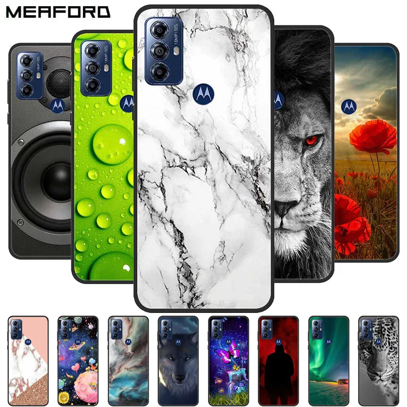 Funda trasera de silicona suave para Motorola Moto G Play 2023, funda GPlay 2023, funda negra para teléfono