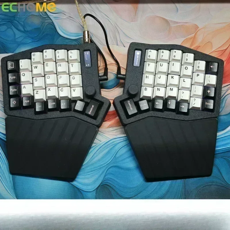 Sofle V2 Kit de teclado mecánico dividido y descanso personalizado Rgb Qmk a través de Rp2040 Control principal interruptor MX de intercambio en caliente Crkbd tablero de tecla dividida - imagen 2
