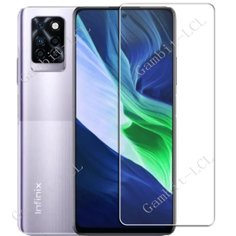 Vidrio templado de 3 piezas para Infinix Note 10 Pro, NFC, Note10Pro, InfinixNote10Pro, Note10, 10Pro, X693, X695, película protectora de pantalla - imagen 2