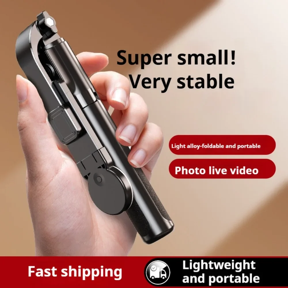 Palo de Selfie inalámbrico con Bluetooth, Mini trípode portátil extensible, soporte de suelo de mano para teléfonos inteligentes de viaje - imagen 2