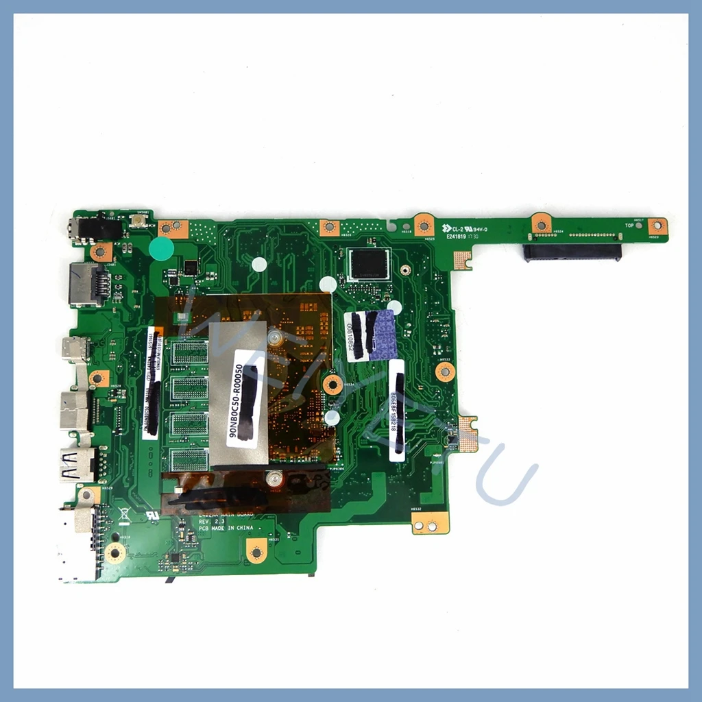 Placa base E402NA para placa base de ordenador portátil ASUS E402N E402NA con CPU N3350 2GB/4GB RAM 0GB/32GB SSD 100% probado OK - imagen 2