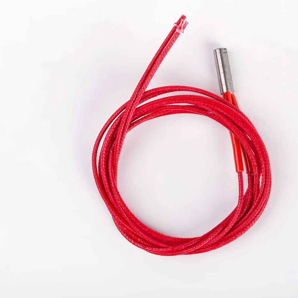 FLSUN-elemento de calefacción piezas PRO, piezas de impresora 3D, calentador QQS, cartucho, núcleo, varilla, cables, tubo, 24V, 40W, Línea 6x20mm, 10 QQ-S, Original - imagen 2