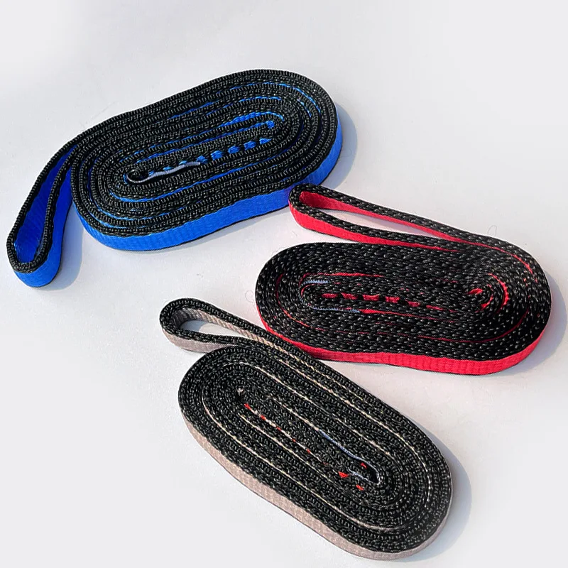 Cinturón de eslinga para escalada en roca 23kN, suministros de protección, cinturones portátiles de poliéster de alta resistencia, equipo profesional para exteriores - imagen 5