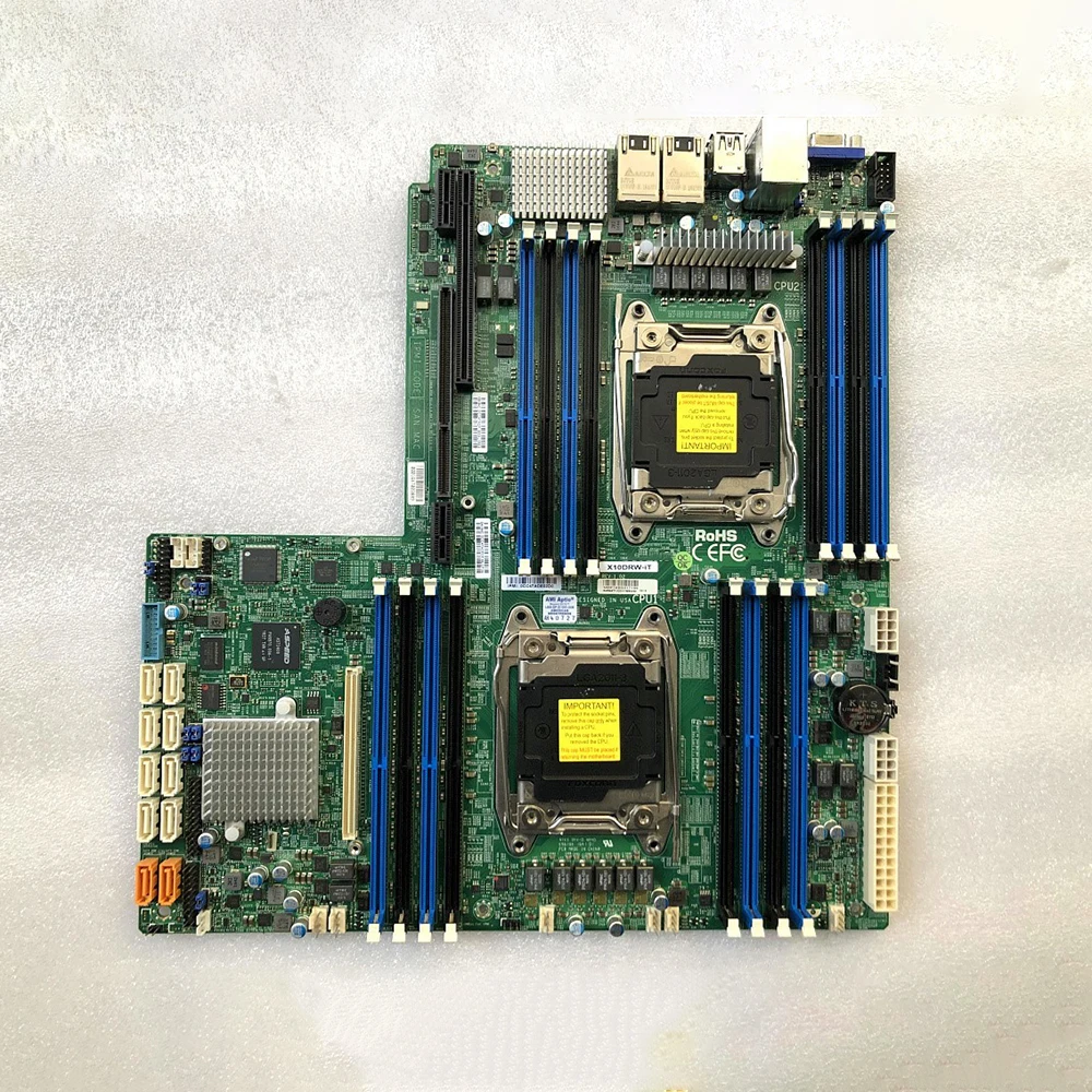 Placa base de servidor familiar LGA2011 DDR4 E5-2600 v4/v3 X10DRW-iT - imagen 5