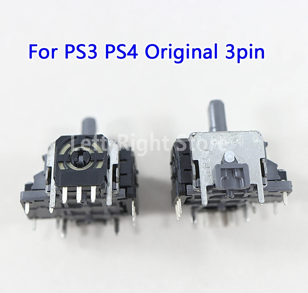 1 unidad Original para PlayStation 4 controlador para PS4 PS3 controlador Thumbstick 3Pin Rocker 3D módulo Sensor de Joystick analógico - imagen 5