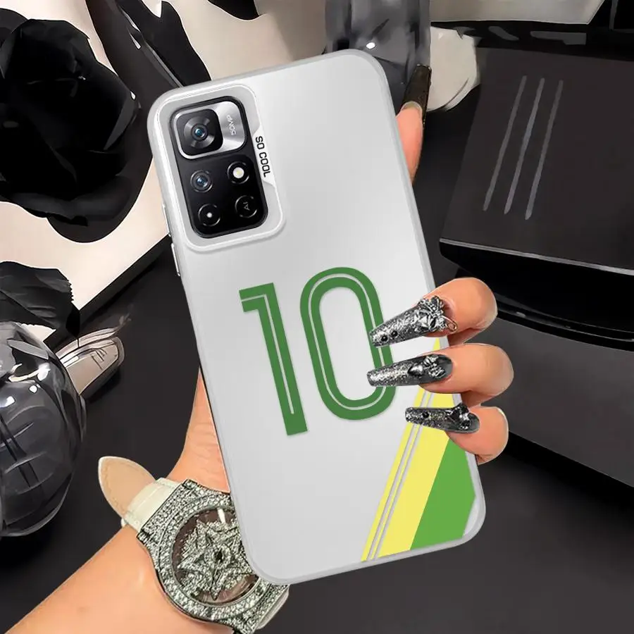 Funda trasera para teléfono Xiaomi Mi 11 Lite 12T Pro 13T número FootBall - imagen 2