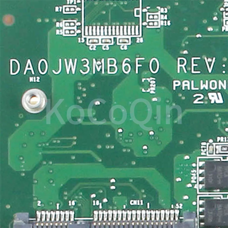 Placa base para portátil HASEE K470N DA0JW3MB6F0 SLJ8E N13P-GSR-A2 2G, completamente probada - imagen 4